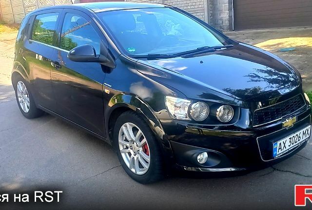 Черный Шевроле Авео, объемом двигателя 1.6 л и пробегом 190 тыс. км за 5500 $, фото 2 на Automoto.ua