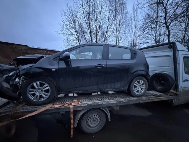 Черный Шевроле Авео, объемом двигателя 1.2 л и пробегом 130 тыс. км за 2250 $, фото 1 на Automoto.ua