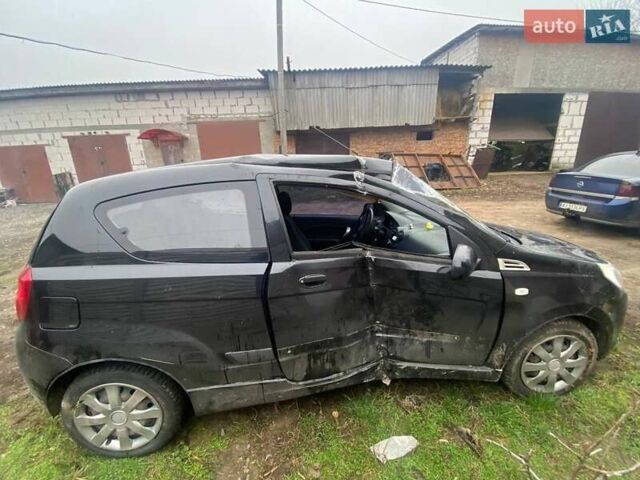 Черный Шевроле Авео, объемом двигателя 1.5 л и пробегом 141 тыс. км за 2300 $, фото 2 на Automoto.ua