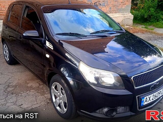 Черный Шевроле Авео, объемом двигателя 1.2 л и пробегом 135 тыс. км за 3500 $, фото 3 на Automoto.ua