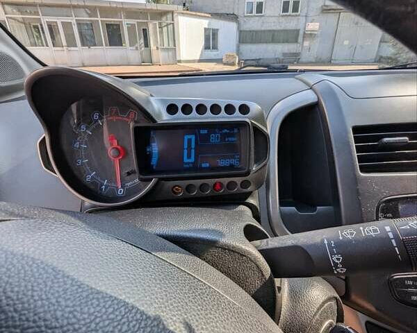 Чорний Шевроле Авео, об'ємом двигуна 1.23 л та пробігом 79 тис. км за 5800 $, фото 3 на Automoto.ua