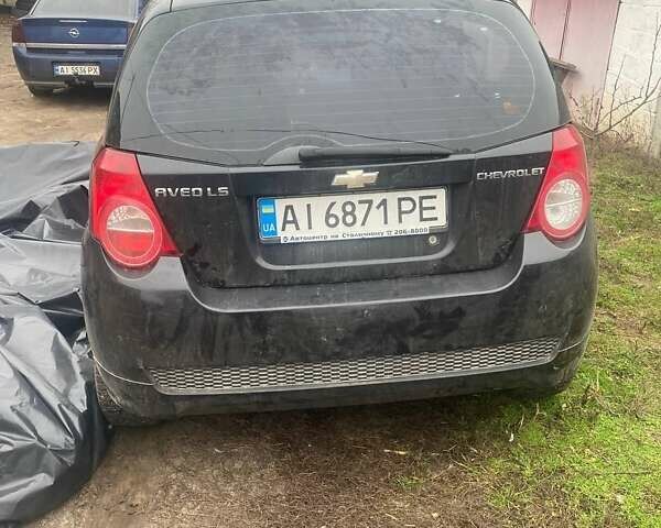 Черный Шевроле Авео, объемом двигателя 1.5 л и пробегом 141 тыс. км за 2300 $, фото 4 на Automoto.ua
