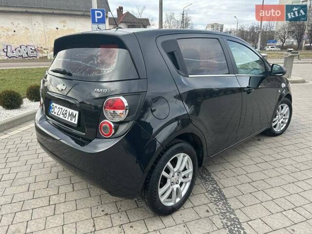Черный Шевроле Авео, объемом двигателя 1.2 л и пробегом 190 тыс. км за 5100 $, фото 6 на Automoto.ua