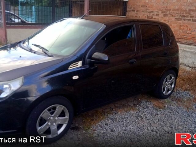Черный Шевроле Авео, объемом двигателя 1.2 л и пробегом 135 тыс. км за 3500 $, фото 4 на Automoto.ua