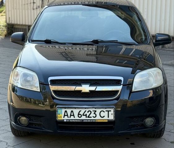 Чорний Шевроле Авео, об'ємом двигуна 1.5 л та пробігом 209 тис. км за 3650 $, фото 1 на Automoto.ua