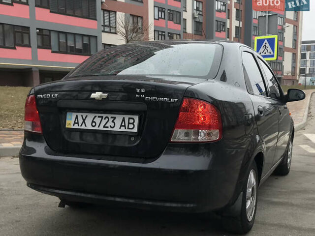Черный Шевроле Авео, объемом двигателя 1.5 л и пробегом 202 тыс. км за 3444 $, фото 8 на Automoto.ua