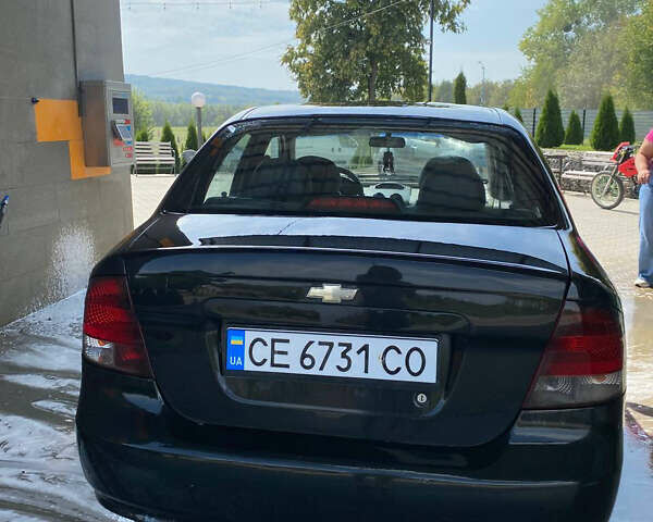 Черный Шевроле Авео, объемом двигателя 1.5 л и пробегом 215 тыс. км за 3138 $, фото 5 на Automoto.ua