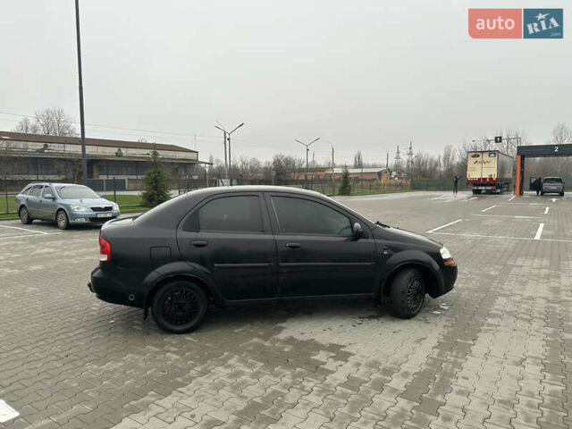 Черный Шевроле Авео, объемом двигателя 1.5 л и пробегом 333 тыс. км за 2550 $, фото 7 на Automoto.ua