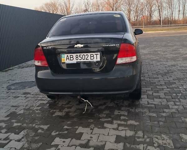 Черный Шевроле Авео, объемом двигателя 1.5 л и пробегом 208 тыс. км за 2300 $, фото 2 на Automoto.ua