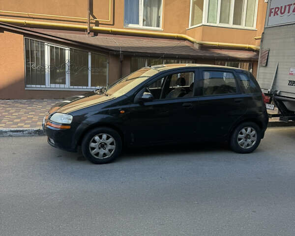 Черный Шевроле Авео, объемом двигателя 1.5 л и пробегом 260 тыс. км за 2150 $, фото 3 на Automoto.ua