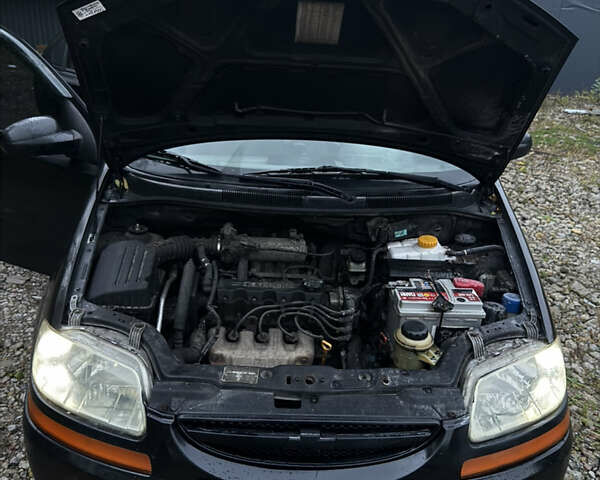 Черный Шевроле Авео, объемом двигателя 1.5 л и пробегом 260 тыс. км за 2950 $, фото 7 на Automoto.ua