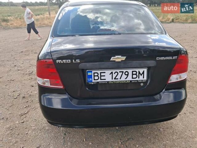Черный Шевроле Авео, объемом двигателя 1.5 л и пробегом 191 тыс. км за 3550 $, фото 6 на Automoto.ua
