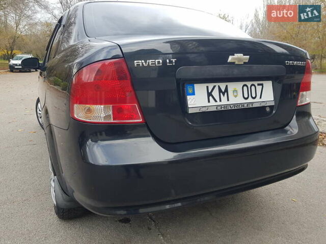 Черный Шевроле Авео, объемом двигателя 1.5 л и пробегом 130 тыс. км за 4950 $, фото 12 на Automoto.ua
