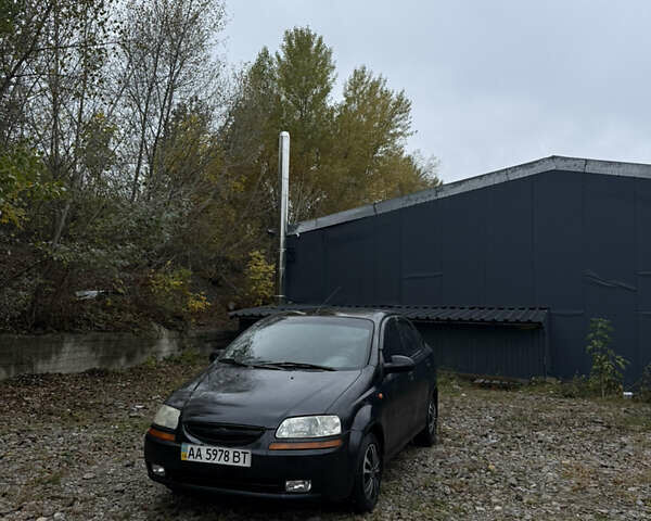 Черный Шевроле Авео, объемом двигателя 1.5 л и пробегом 260 тыс. км за 2950 $, фото 12 на Automoto.ua