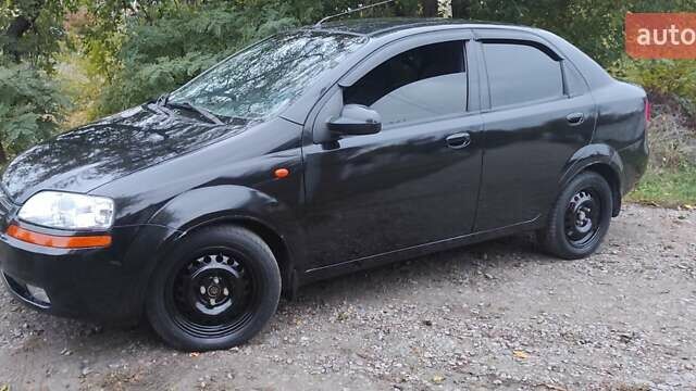 Черный Шевроле Авео, объемом двигателя 1.5 л и пробегом 170 тыс. км за 3115 $, фото 15 на Automoto.ua