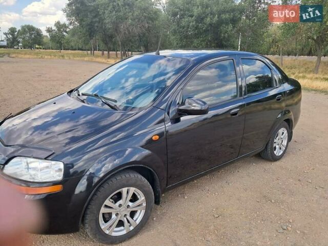 Черный Шевроле Авео, объемом двигателя 1.5 л и пробегом 191 тыс. км за 3550 $, фото 8 на Automoto.ua