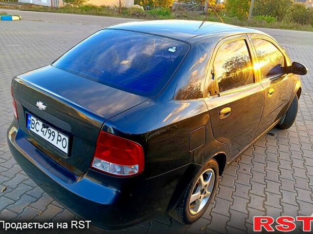 Черный Шевроле Авео, объемом двигателя 1.5 л и пробегом 195 тыс. км за 2650 $, фото 3 на Automoto.ua