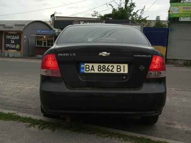 Черный Шевроле Авео, объемом двигателя 1.5 л и пробегом 300 тыс. км за 2200 $, фото 10 на Automoto.ua
