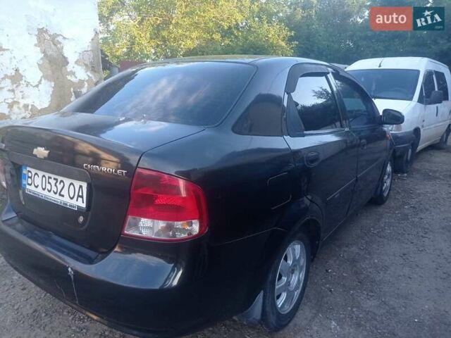 Черный Шевроле Авео, объемом двигателя 1.5 л и пробегом 215 тыс. км за 2300 $, фото 5 на Automoto.ua