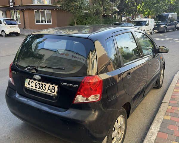 Черный Шевроле Авео, объемом двигателя 1.5 л и пробегом 260 тыс. км за 2150 $, фото 5 на Automoto.ua