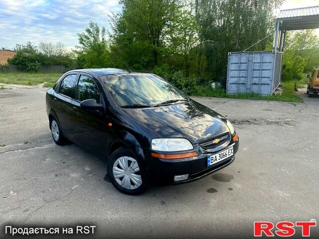 Черный Шевроле Авео, объемом двигателя 1.5 л и пробегом 180 тыс. км за 2150 $, фото 1 на Automoto.ua
