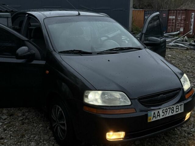 Чорний Шевроле Авео, об'ємом двигуна 1.5 л та пробігом 260 тис. км за 2950 $, фото 11 на Automoto.ua