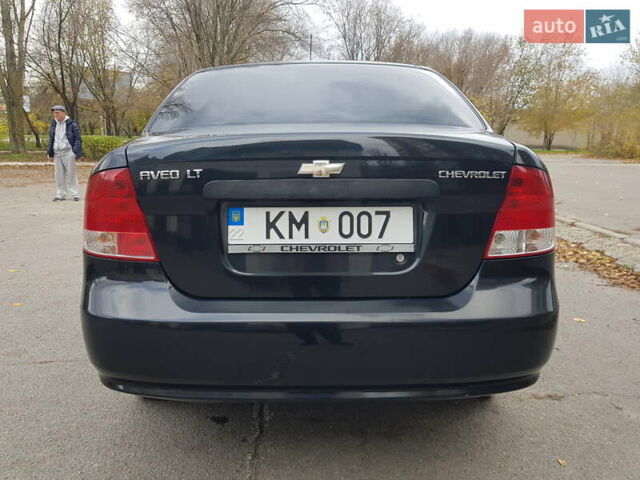 Черный Шевроле Авео, объемом двигателя 1.5 л и пробегом 130 тыс. км за 4950 $, фото 11 на Automoto.ua