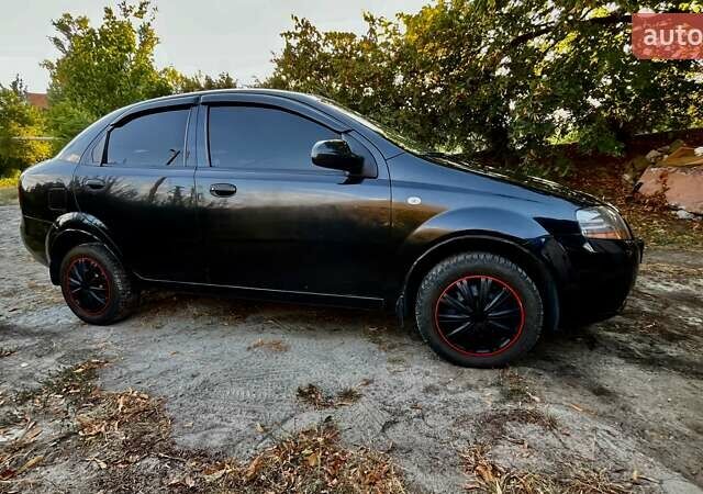 Черный Шевроле Авео, объемом двигателя 1.5 л и пробегом 189 тыс. км за 4000 $, фото 8 на Automoto.ua