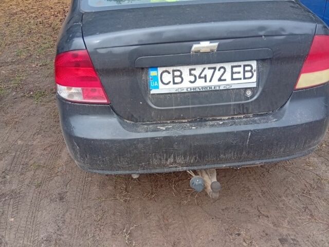 Черный Шевроле Авео, объемом двигателя 1.5 л и пробегом 340 тыс. км за 1850 $, фото 2 на Automoto.ua