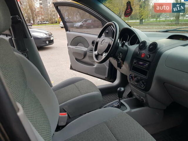 Черный Шевроле Авео, объемом двигателя 1.5 л и пробегом 130 тыс. км за 4950 $, фото 30 на Automoto.ua