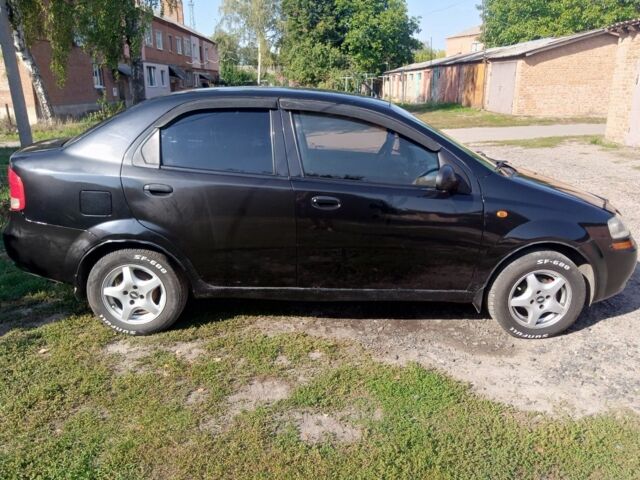 Черный Шевроле Авео, объемом двигателя 1.5 л и пробегом 320 тыс. км за 3200 $, фото 2 на Automoto.ua