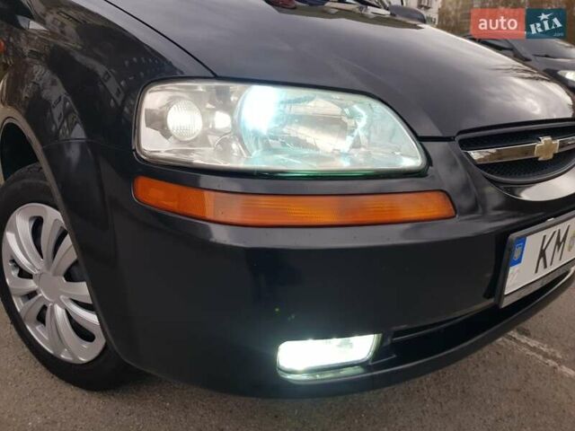 Черный Шевроле Авео, объемом двигателя 1.5 л и пробегом 130 тыс. км за 4950 $, фото 36 на Automoto.ua