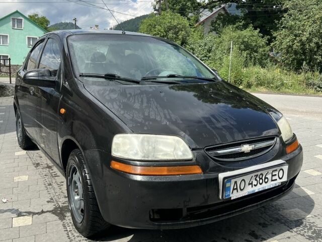 Чорний Шевроле Авео, об'ємом двигуна 1.5 л та пробігом 170 тис. км за 2200 $, фото 1 на Automoto.ua