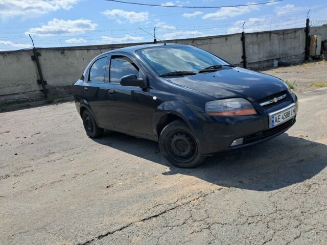 Черный Шевроле Авео, объемом двигателя 1.5 л и пробегом 163 тыс. км за 1650 $, фото 1 на Automoto.ua