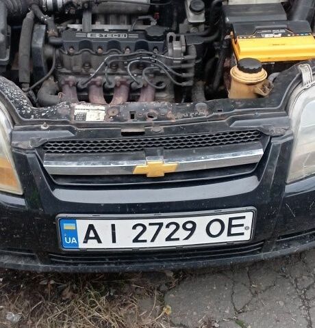 Черный Шевроле Авео, объемом двигателя 1.5 л и пробегом 230 тыс. км за 2001 $, фото 2 на Automoto.ua