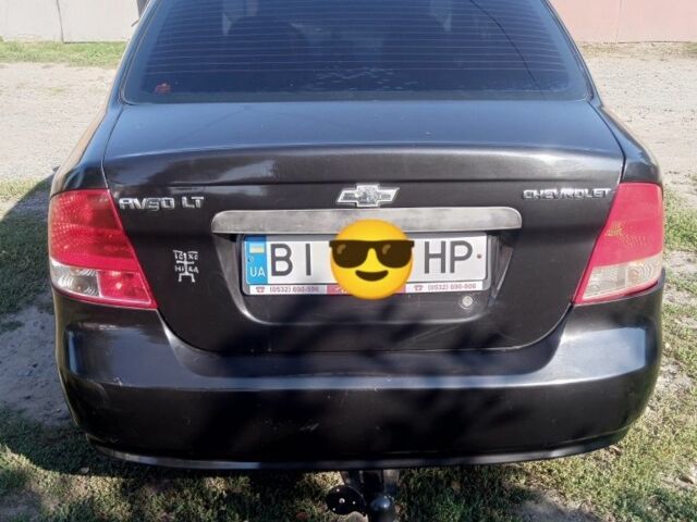 Черный Шевроле Авео, объемом двигателя 1.5 л и пробегом 320 тыс. км за 3200 $, фото 5 на Automoto.ua