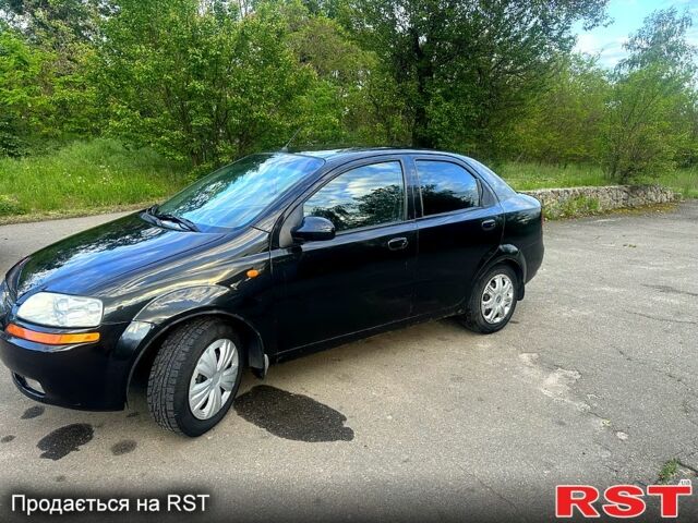 Черный Шевроле Авео, объемом двигателя 1.5 л и пробегом 180 тыс. км за 2150 $, фото 2 на Automoto.ua