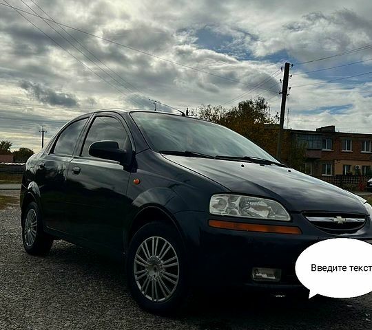 Черный Шевроле Авео, объемом двигателя 1.5 л и пробегом 175 тыс. км за 2600 $, фото 3 на Automoto.ua