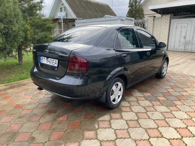 Черный Шевроле Авео, объемом двигателя 1.5 л и пробегом 129 тыс. км за 3500 $, фото 3 на Automoto.ua