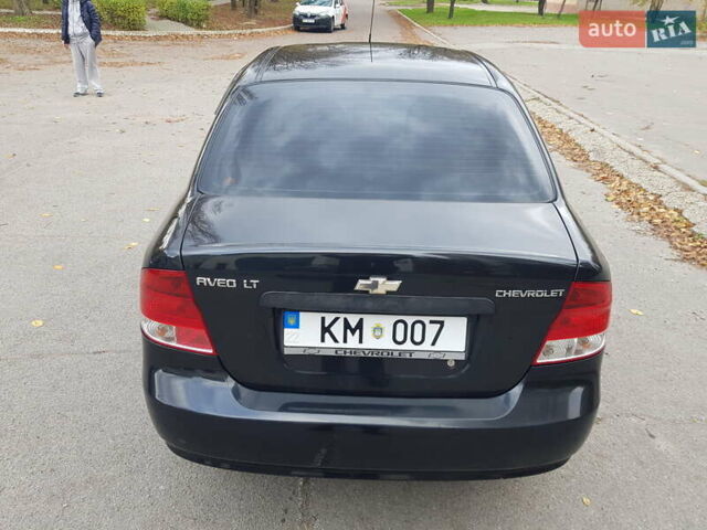 Черный Шевроле Авео, объемом двигателя 1.5 л и пробегом 130 тыс. км за 4950 $, фото 13 на Automoto.ua