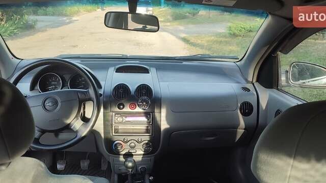Черный Шевроле Авео, объемом двигателя 1.5 л и пробегом 260 тыс. км за 3300 $, фото 3 на Automoto.ua