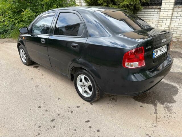 Чорний Шевроле Авео, об'ємом двигуна 1.5 л та пробігом 218 тис. км за 3180 $, фото 4 на Automoto.ua