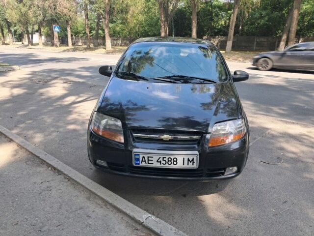 Черный Шевроле Авео, объемом двигателя 1.5 л и пробегом 163 тыс. км за 1650 $, фото 3 на Automoto.ua