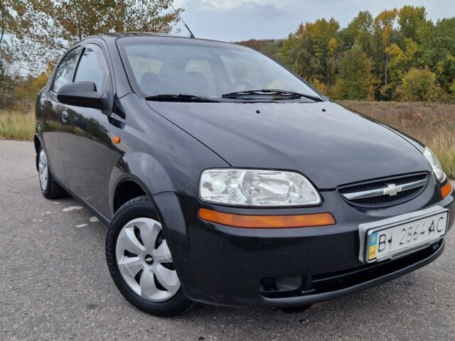 Чорний Шевроле Авео, об'ємом двигуна 1.5 л та пробігом 219 тис. км за 3350 $, фото 1 на Automoto.ua