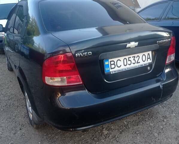 Черный Шевроле Авео, объемом двигателя 1.5 л и пробегом 215 тыс. км за 2300 $, фото 7 на Automoto.ua
