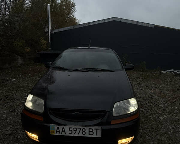 Черный Шевроле Авео, объемом двигателя 1.5 л и пробегом 260 тыс. км за 2950 $, фото 31 на Automoto.ua