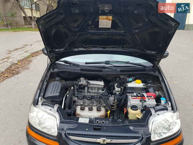Черный Шевроле Авео, объемом двигателя 1.5 л и пробегом 130 тыс. км за 4950 $, фото 31 на Automoto.ua