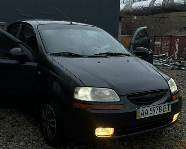 Черный Шевроле Авео, объемом двигателя 1.5 л и пробегом 260 тыс. км за 2950 $, фото 28 на Automoto.ua