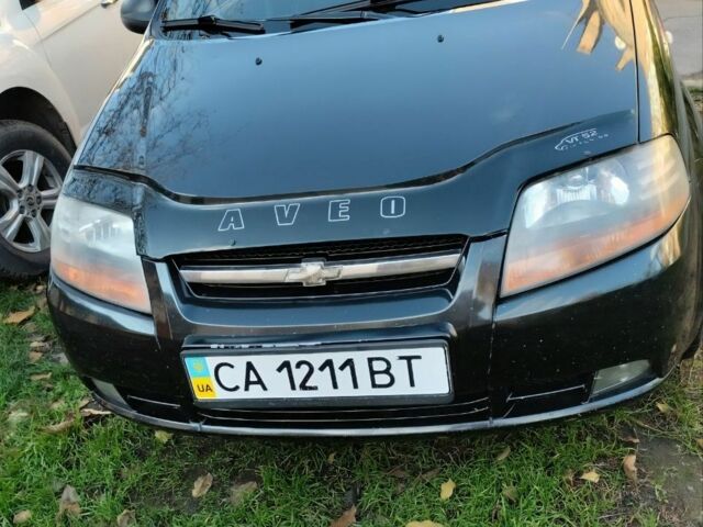 Чорний Шевроле Авео, об'ємом двигуна 1.5 л та пробігом 209 тис. км за 2800 $, фото 1 на Automoto.ua