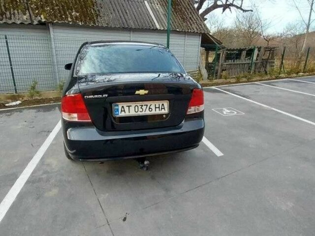 Черный Шевроле Авео, объемом двигателя 1.5 л и пробегом 327 тыс. км за 3450 $, фото 3 на Automoto.ua